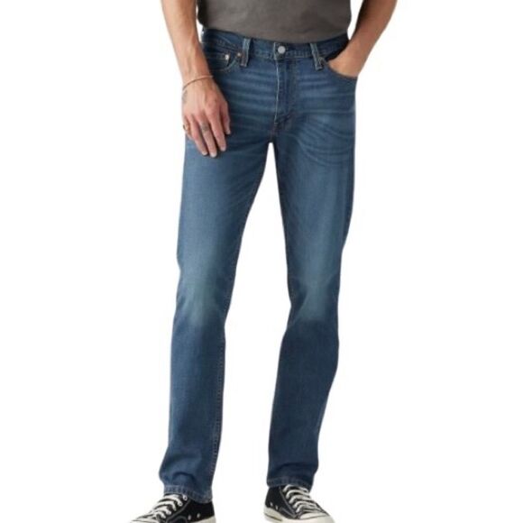 Levi’s 511 Slim Fit Straight Leg Jeans in Medium Blue Wash Men’s 34/29 - Picture 1 of 8